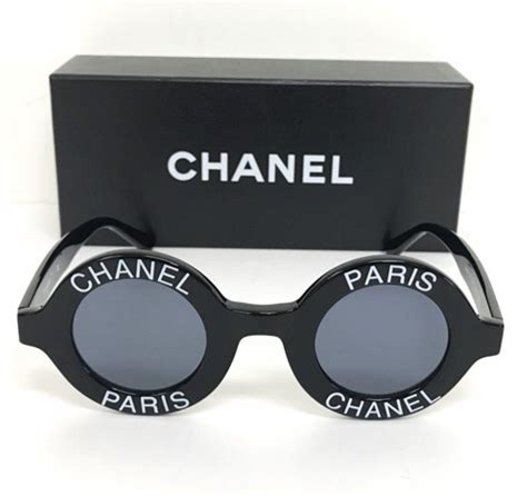 black chanel sunglasses white logo|authentic chanel sunglasses.